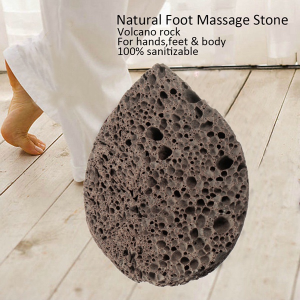 Water Drop Natural Volcanic Lave Pumice Foot File Stone Dead Skin Callus Remover Scruber Pedicure