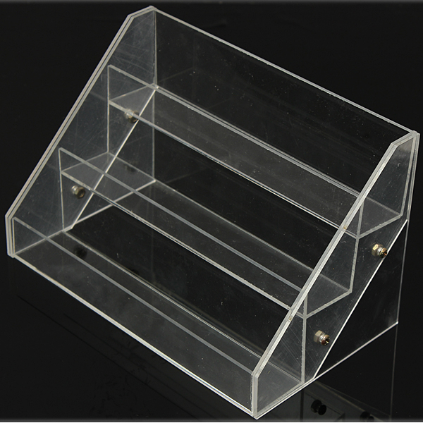 3 Tiers Acrylic Nail Polish Display Stand Cosmetic Container