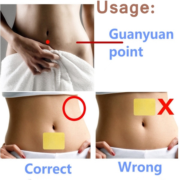 10Pcs Slim Patch Slimming Navel Weight Loss Burning Fat Stick