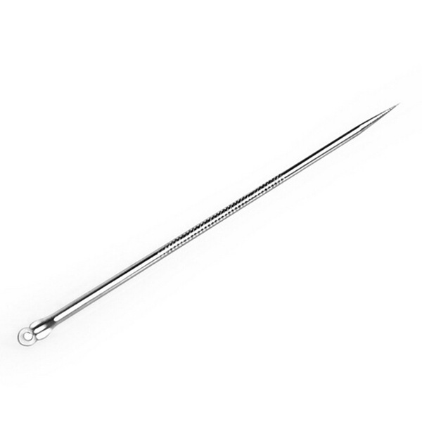 4Pcs 8cm Stainless Acne Blackhead Pimple Extraction Needle Removal Pin