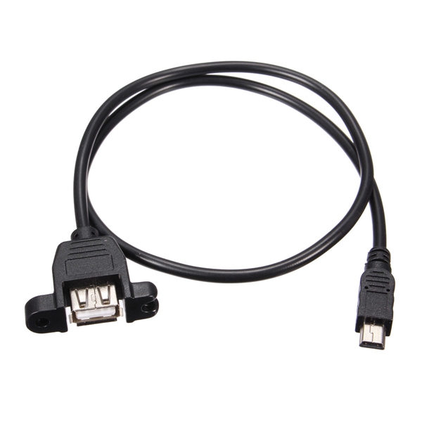 

50CM 5Pin Mini USB Male To USB 2.0 Female Cable Extension Cable