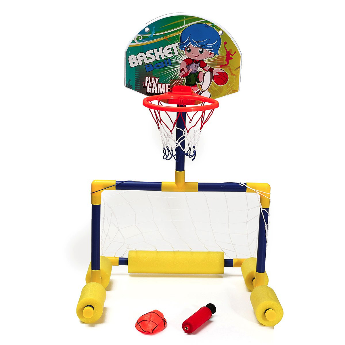 

Swimming Pool Basketball Toy Water Floatation Basketball Game Equipment