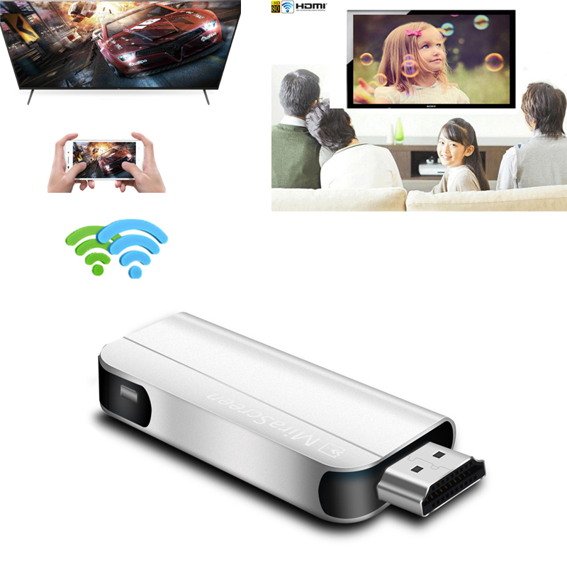 1080P Wireless WiFi Display Dongle TV Stick Video Adapter Screen Mirroring Share for IPhone 11 12 7 8 X IOS Android Phone To TV
