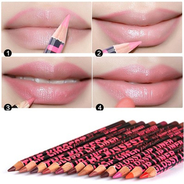 Waterproof Moisture Lip Makeup Liner Pen Pencial Cosmetic Tool Long lasting