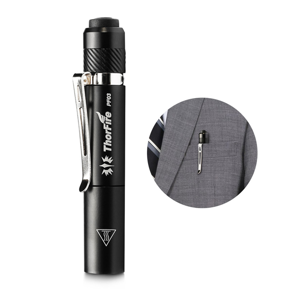

ThorFire PF03 XP-G2 110Lumens LED Mini Pocket Pen Light Flashlight AAA