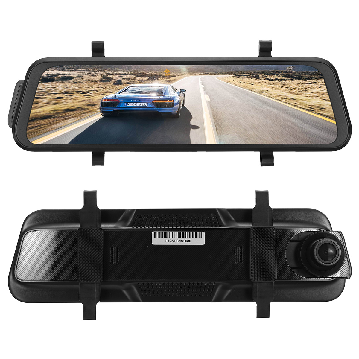 

10 Inch 1080P Rear View Mirror Streaming Media Touching Night Vision Dash Cam Car DVR