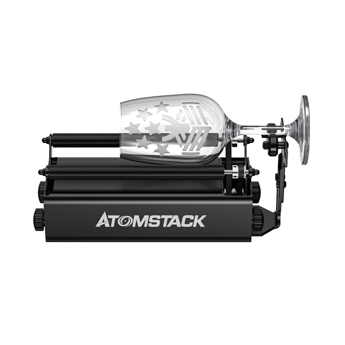 Atomstack Upgraded R3 Pro Rotary Roller with Separable support module and Extension Towers