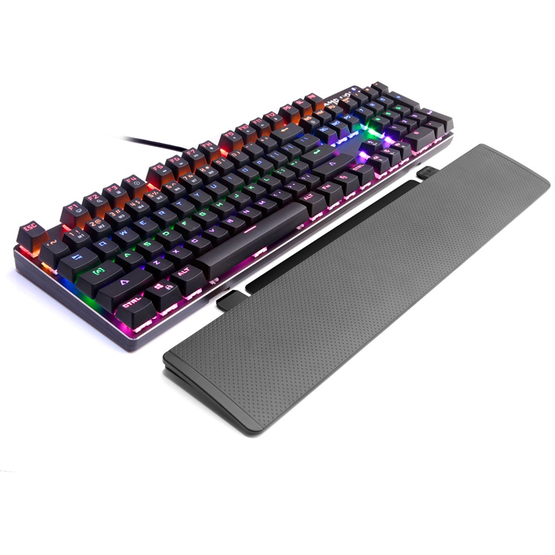 One-Up K8s 104 Keys Blue Switch Colorful Backlight Mechanical Gaming Keyboard