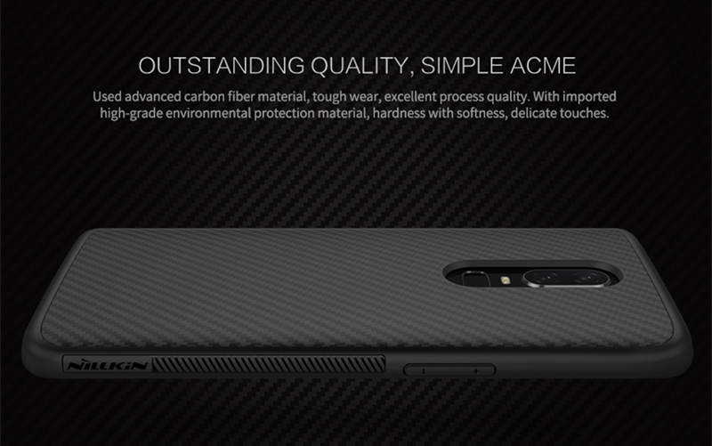 NILLKIN Ultra Thin Shockproof With Iron Plate Protective Case For Oneplus 6