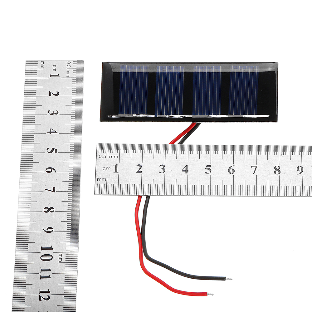 0.2W 2V 78.8*28.3mm Mini Polycrystalline Silicon Epoxy Board Solar Panel for DIY Part 9