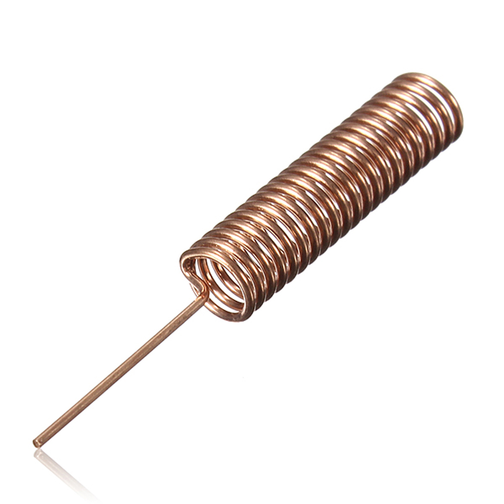 100pcs 433MHZ Spiral Spring Helical Antenna 5mm 34*20mm 10