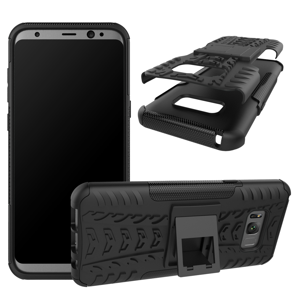 

Bakeey™ 2 in 1 Armor Kickstand TPU PC Case for Samsung Galaxy S8 Plus