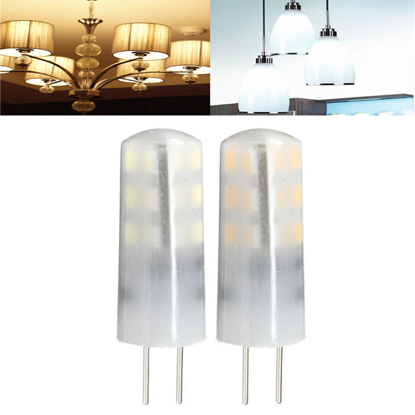 

G4 3W 24 SMD 3014 LED Crystal Light Silicone Bulb Warm/Cold White Lamp For Home AC/DC 12V