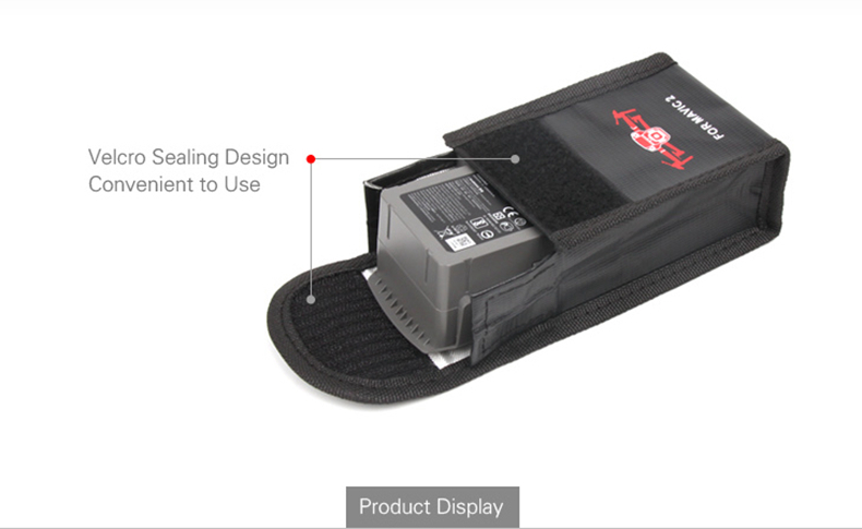 Sunnylife Explosion-proof Battery Safety Bag for DJI Mavic 2/Zoom Battery - Photo: 2