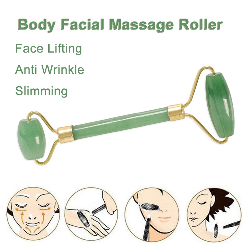 Dongling Jade Facial Massage Roller Natural Stone
