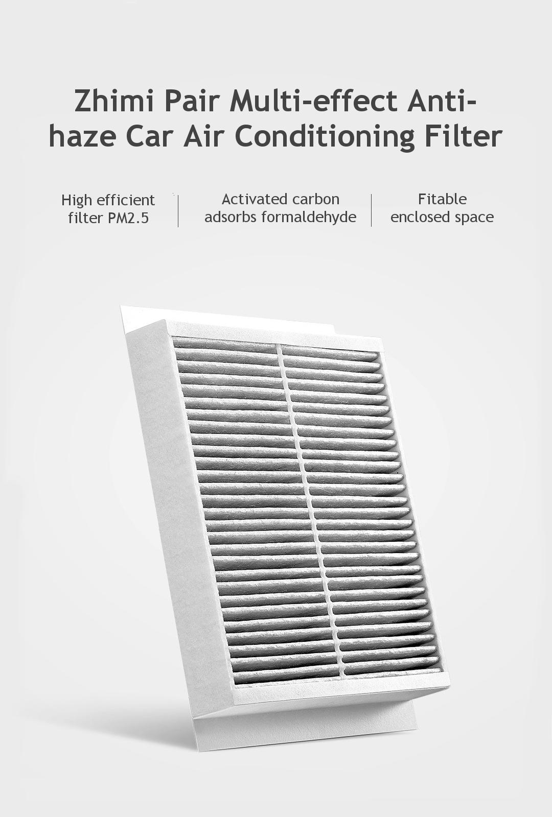 Zhimi Car Air Conditioning Filter Formaldehyde Purifier  for VW/ Toyota/ Honda/ GM from Xiaomi Youpin