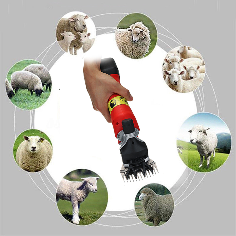 480W Rechargeable Electric Sheep Shear Shearing Goat Clipper Shaver Animal Sheep Goat Pet 13