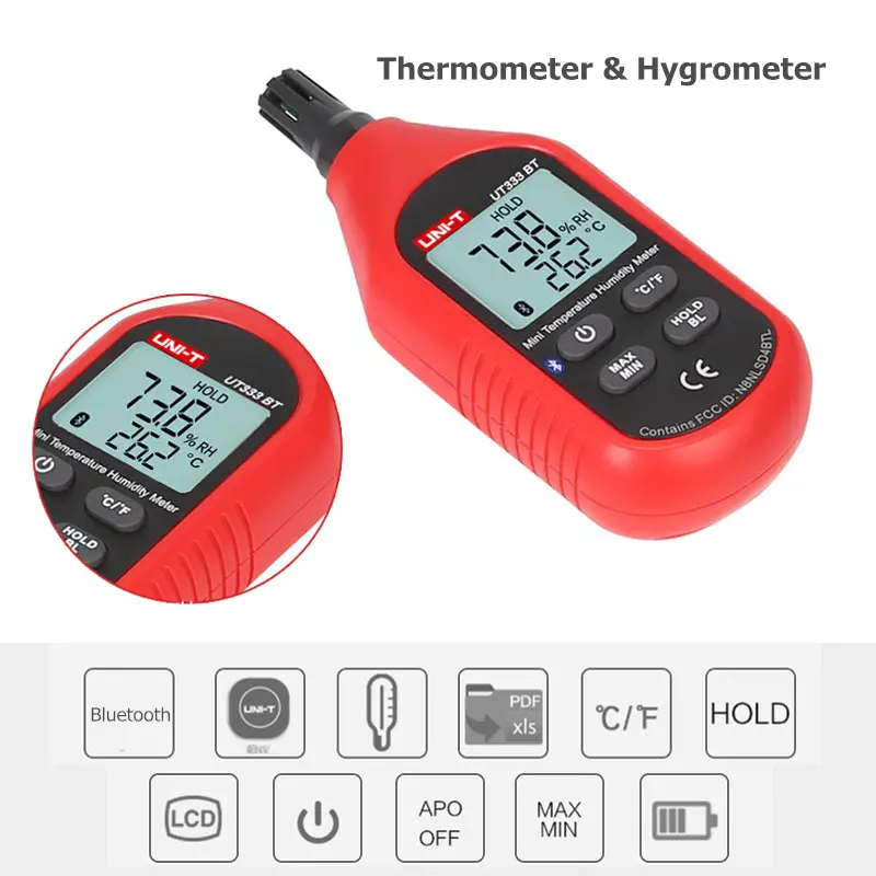 Hygrometer Meter