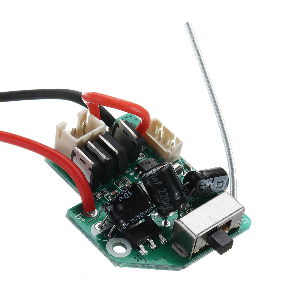 HS 18301/18302/18311 1/18 2.4G 4WD Rc Car Parts 30A Receiver/ESC Integrated Electronic Board - Photo: 2