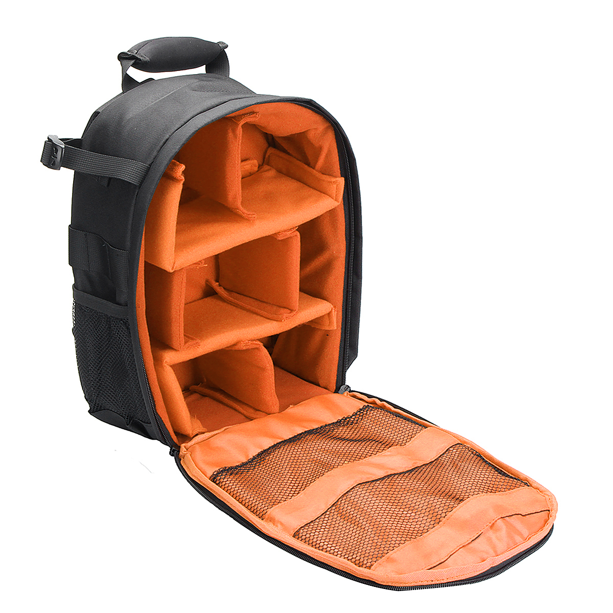 Waterproof Shoulder Bag Backpack Rucksack With Reflective Stripe For DSLR Camera 23