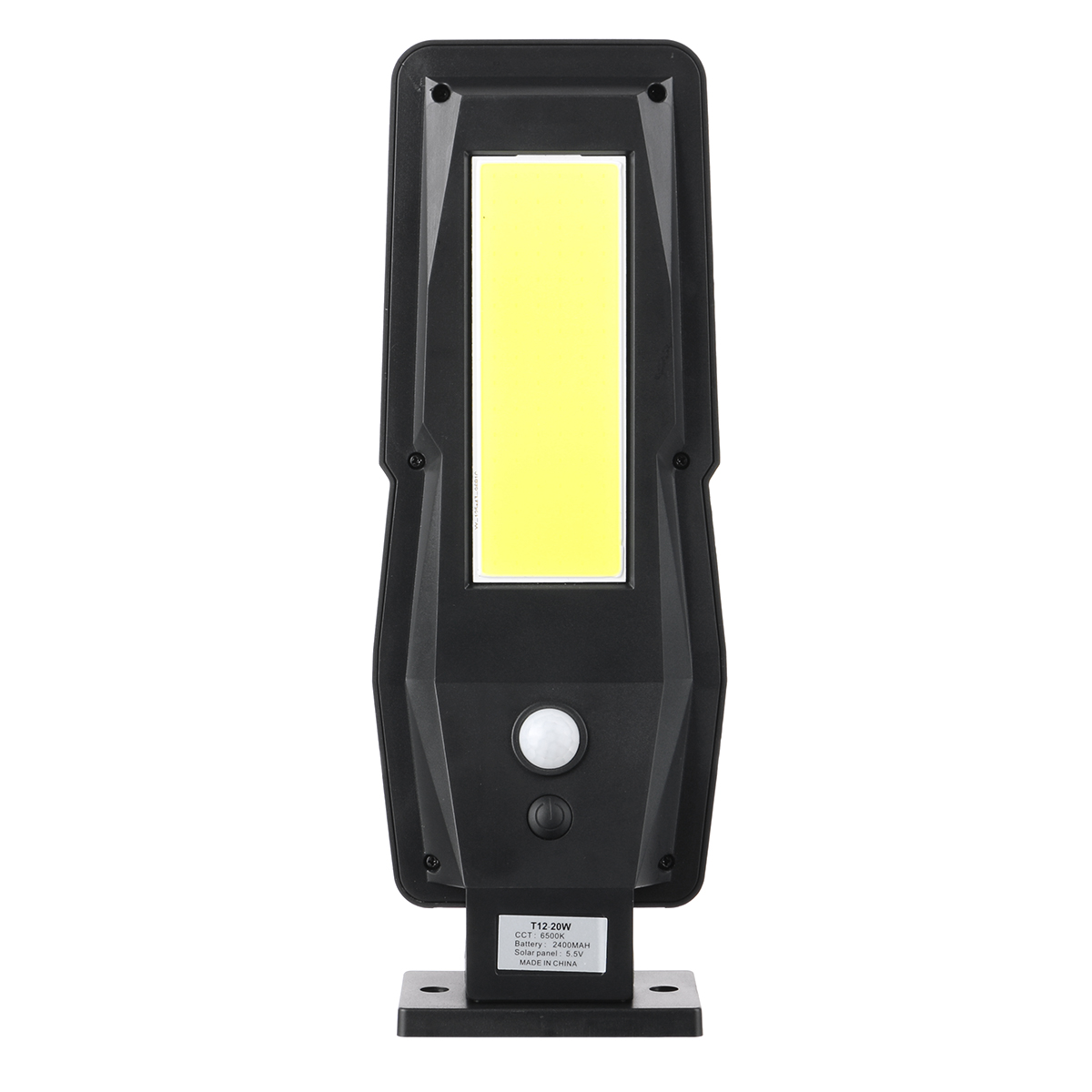 96COB Solar Street Light PIR Motion Sensor Timing Safety Lamp