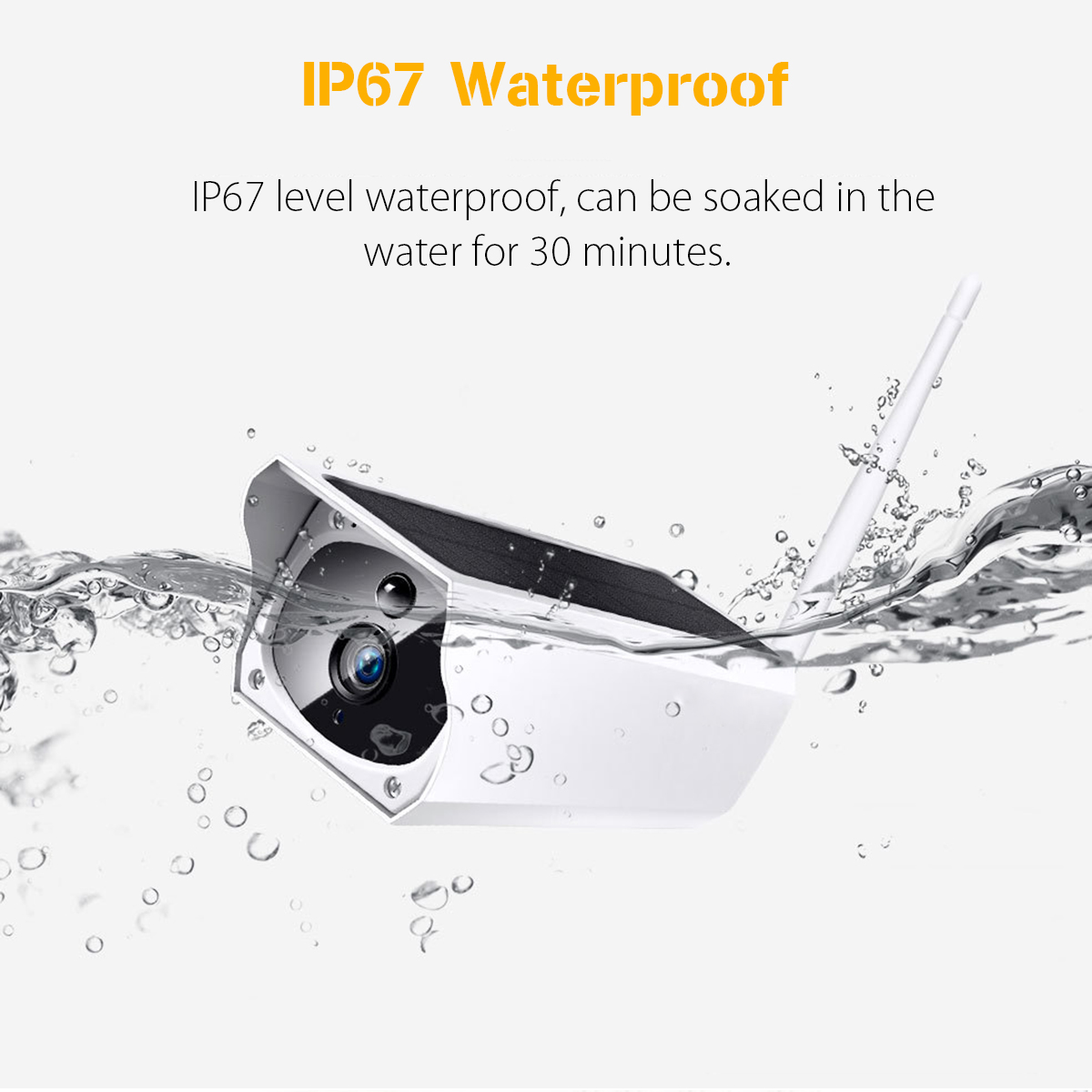 1080P Solar Panel Power Wireless Waterproof PIR HD Camera Security Surveillance CCTV 5