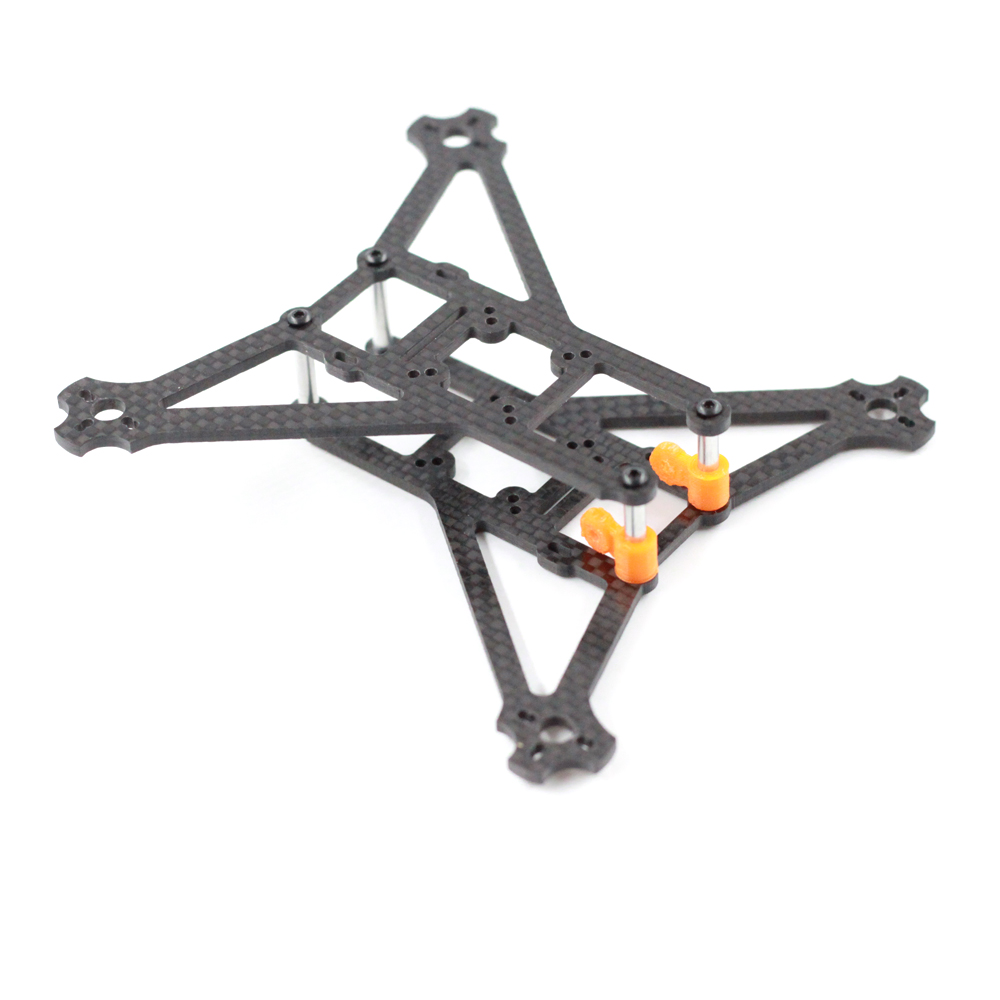 A-Max Flying Squirrel 128mm 2.5 Inch FPV Racing Frame Kit For RC Drone Supports RunCam Micro Swift - Photo: 2