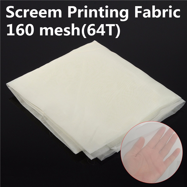 160M 64T Polyester Silk Screen Printing Mesh Fabric Sheet
