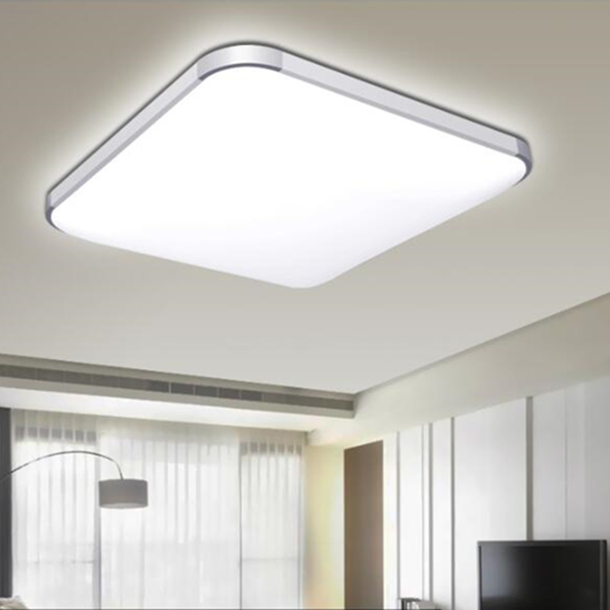 

24 Вт LED Современный Потолочный Светильник Спальня Лампа Домашний Светильник С Дистанционный