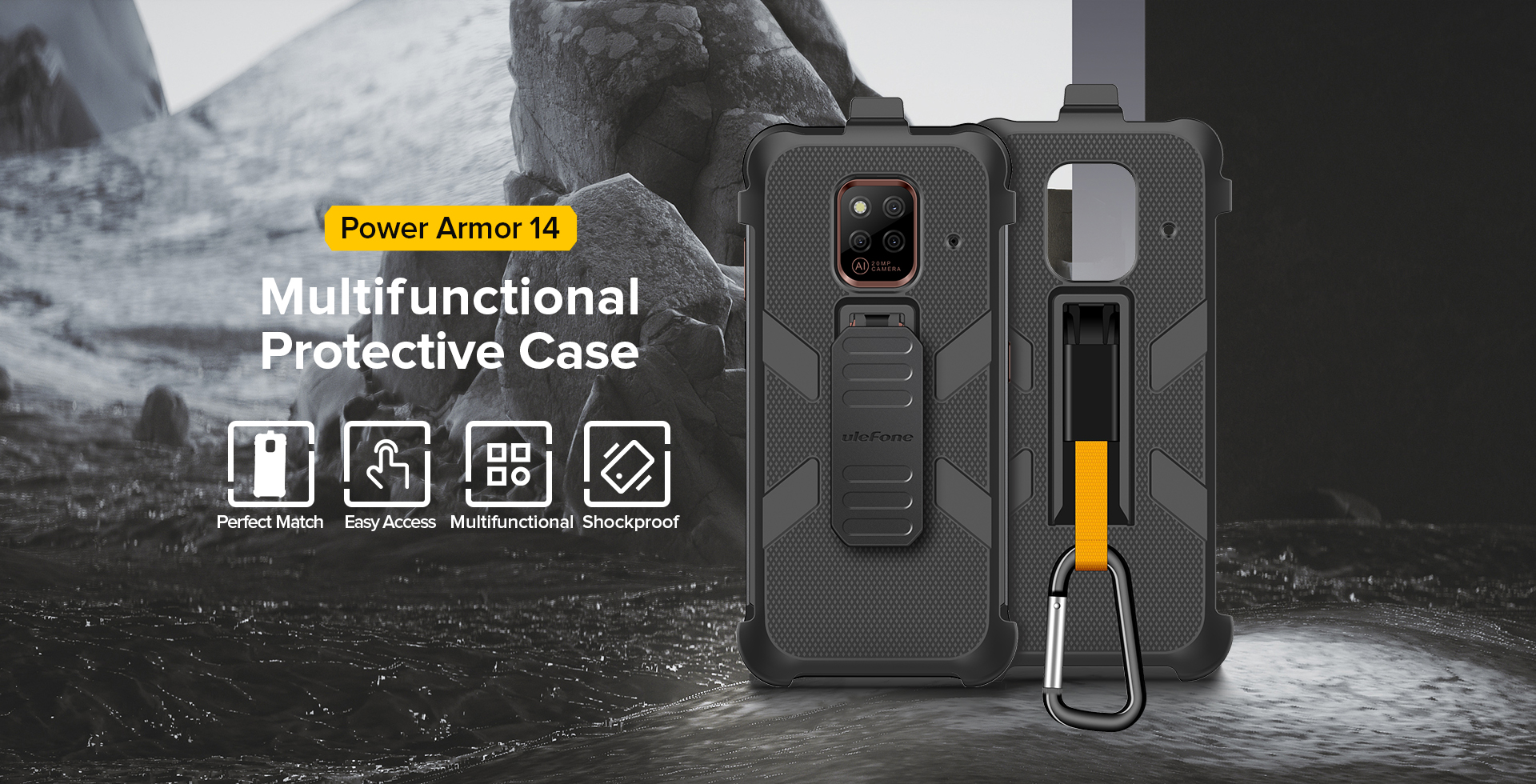 Multifunctional Protective Case For Ulefone Armor 14