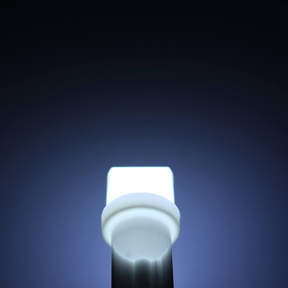 12V T10 COB LED Light Car Side Marker Reading Interior Dome Lamp Bulb Ceramic White