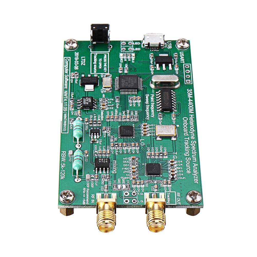 Geekcreit® Spectrum Analyzer USB LTDZ_35-4400M_Spectrum Signal Source with Track 