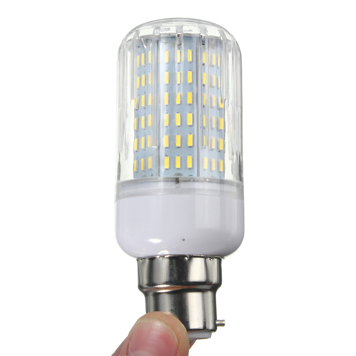 E27 E14 B22 11W 138 SMD 4014 LED Warm White White Cover Corn Light Lamp Bulb AC110V