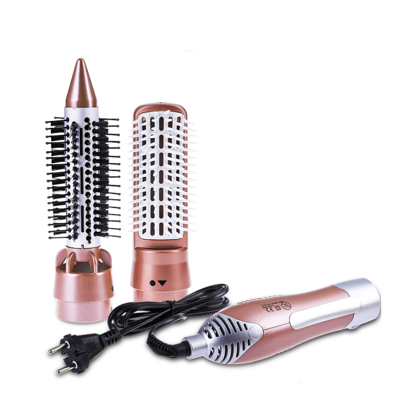 2 in 1 Multifunctional Professional Hair Dryer Comb Styling Tools Set  Straightener Curler Dry Hair
