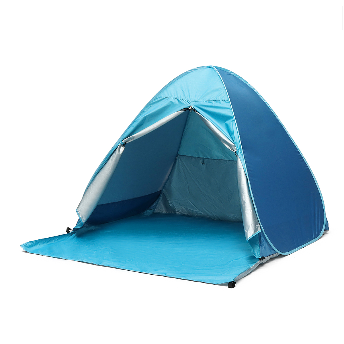 

На открытом воздухе 4 Люди Кемпинг Пляжный Pop Up Tent Automatic Водонепроницаемы Anti-UV Sunshade Canopy