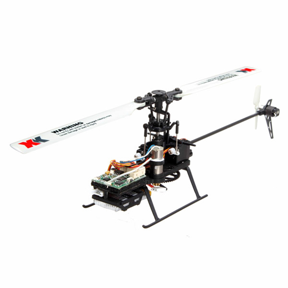 XK K100 Falcom 6CH Flybarless 3D6G System RC Helicopter BNF - Photo: 3
