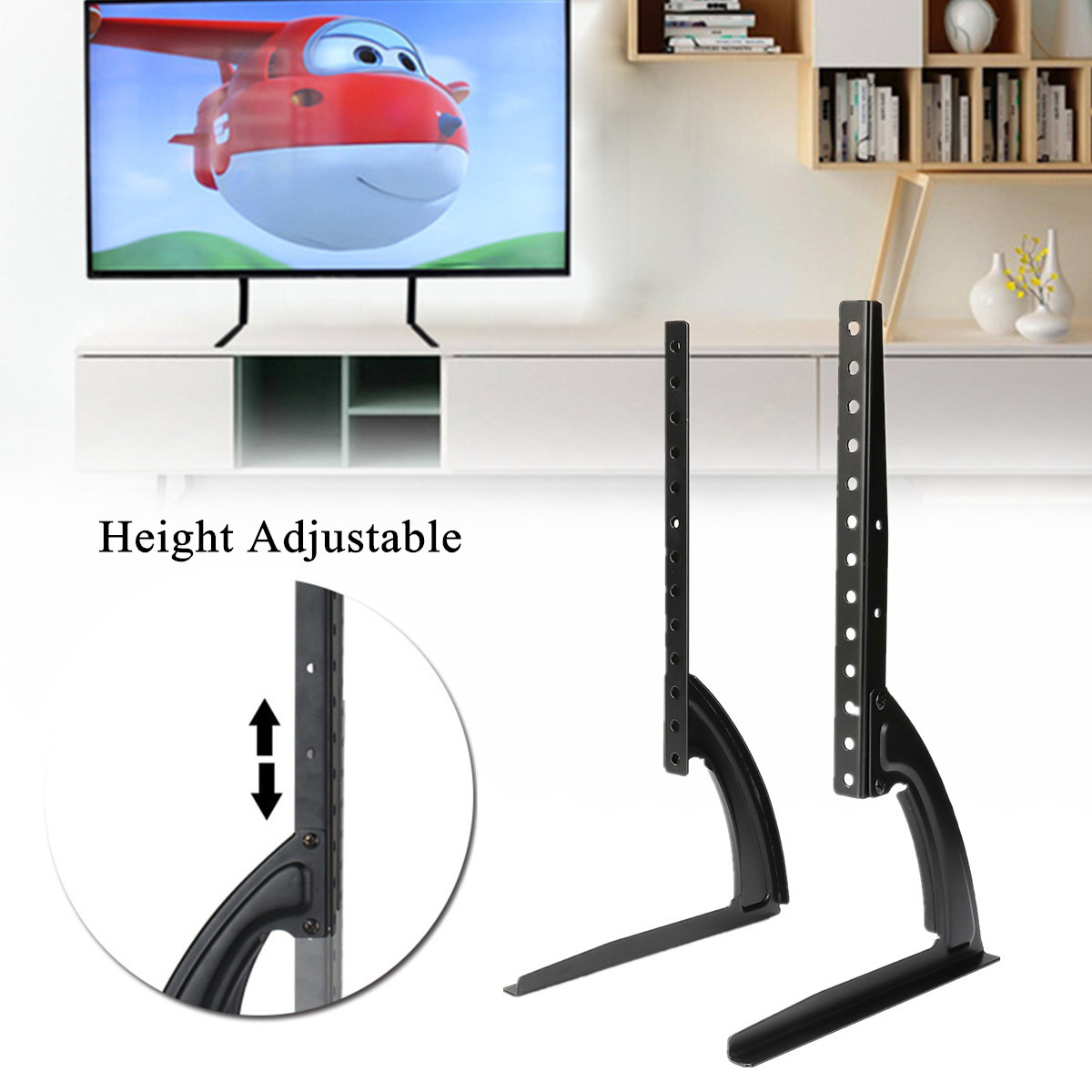 Universal Table Top TV Stand Legs for LED LCD Plasma Flat ...