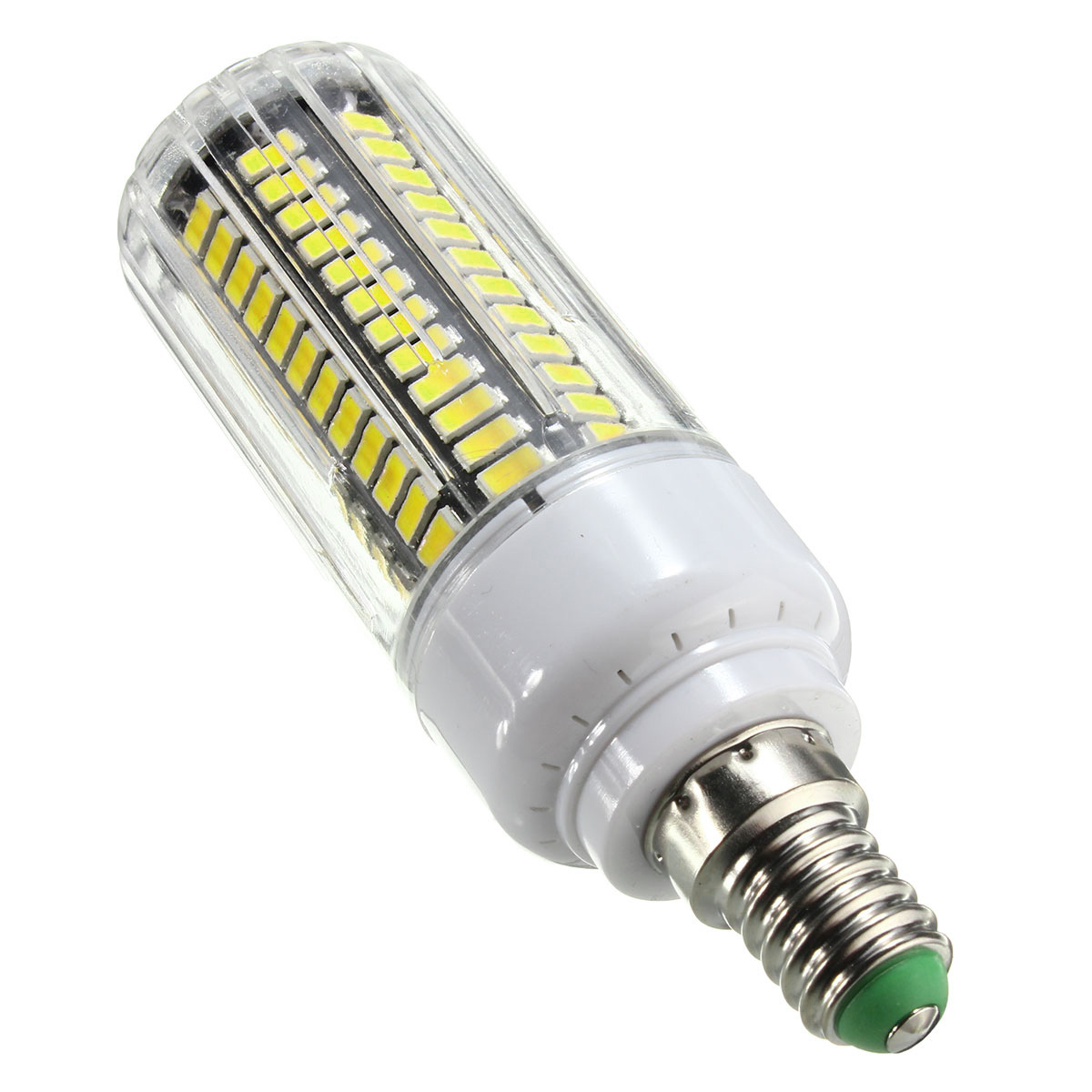 E14 E12 B22 GU10 G9 E27 LED 9W 105 SMD 5730 Warm White White Fire Cover Corn LED Bulb Light AC220V