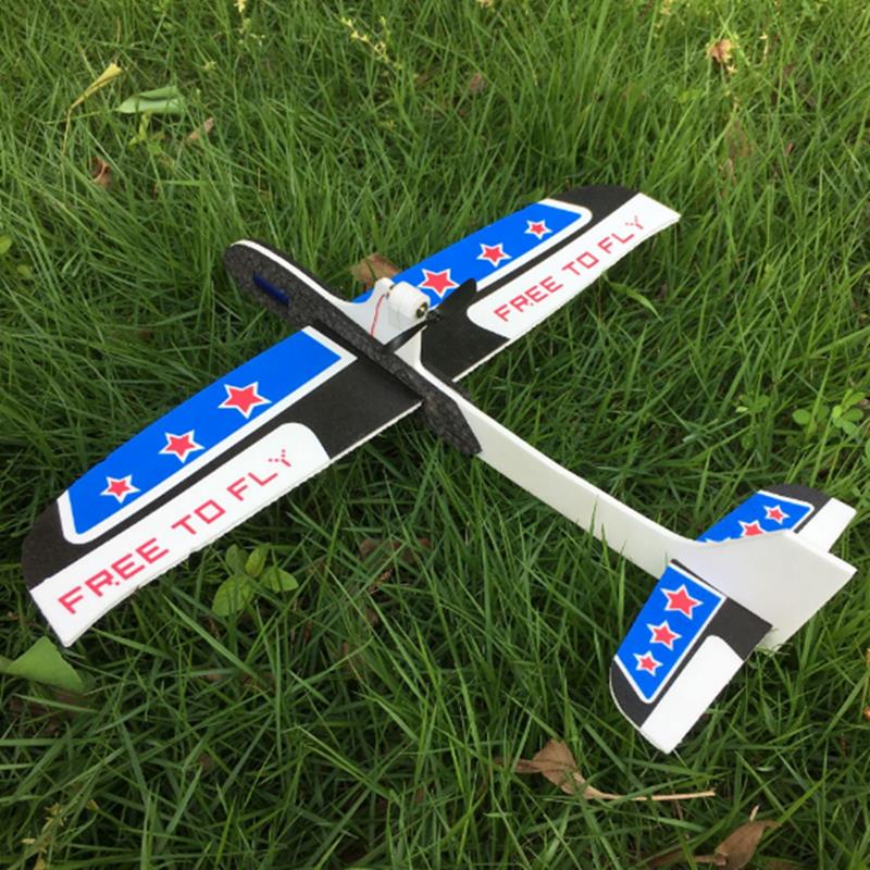 PP+EPP 295mm Wingspan Super Capacitor Electric Coreless Hand Throwing Free-flying Glider RC Airplane - Photo: 7