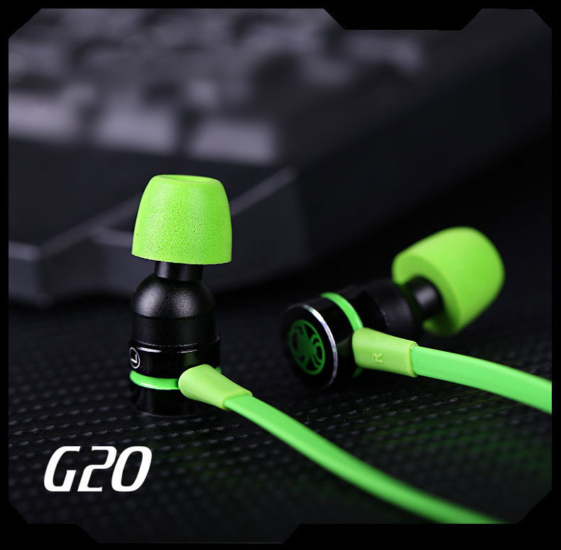 PLEXTONE G20 Gaming Magnetic Noise Cancelling Memory Foam Earphone Headphone With Mic 19