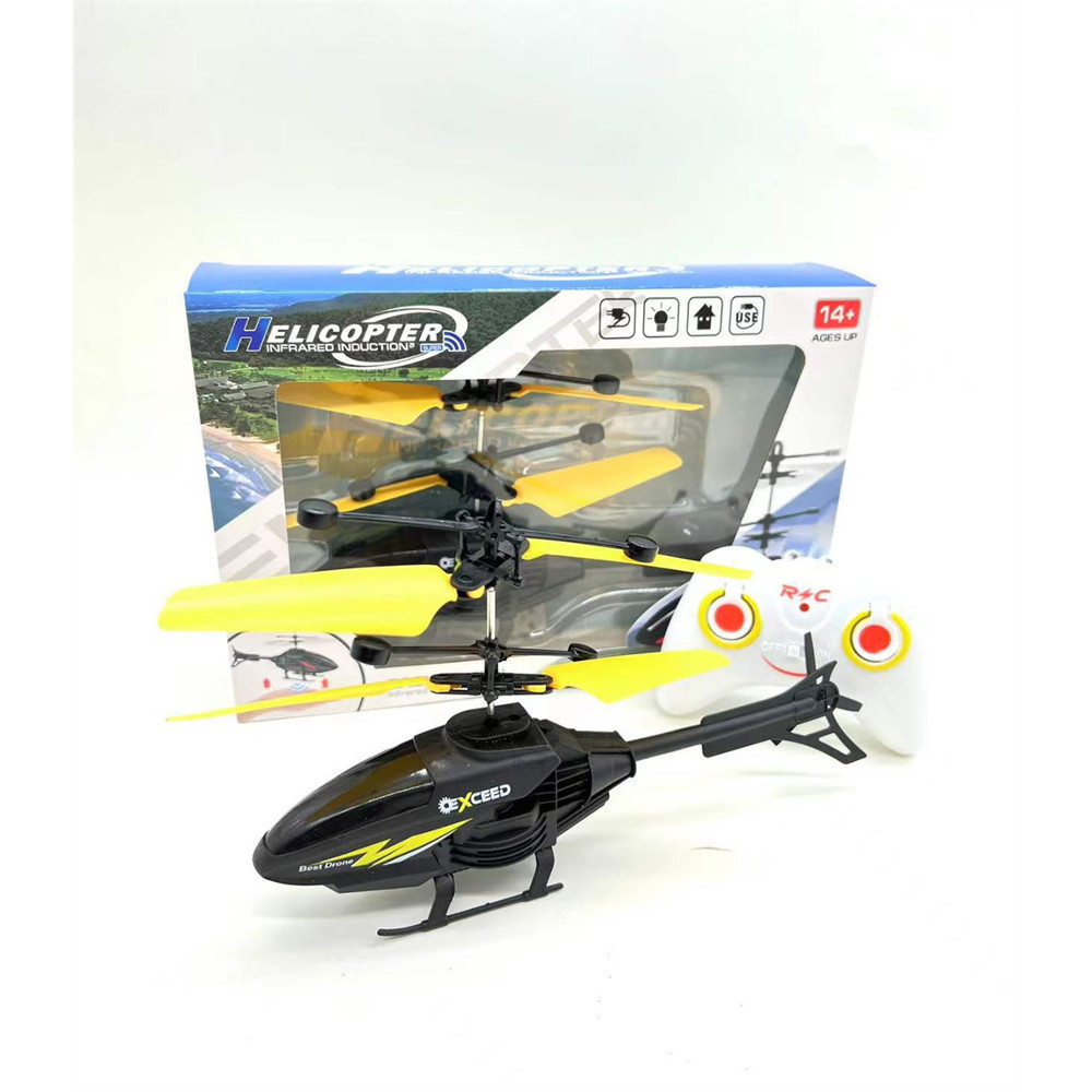A13 Response Aircraft Flying Helicopter Toys USB Rechargeable Induction Hover Helicopter With Remote Control For Over Kids Indoor And Outdoor Games