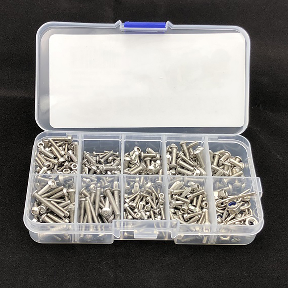Screw Box For TRX4 Tactical Edition 82056-4 Stainless Steel Screws RC Car Parts - Photo: 5