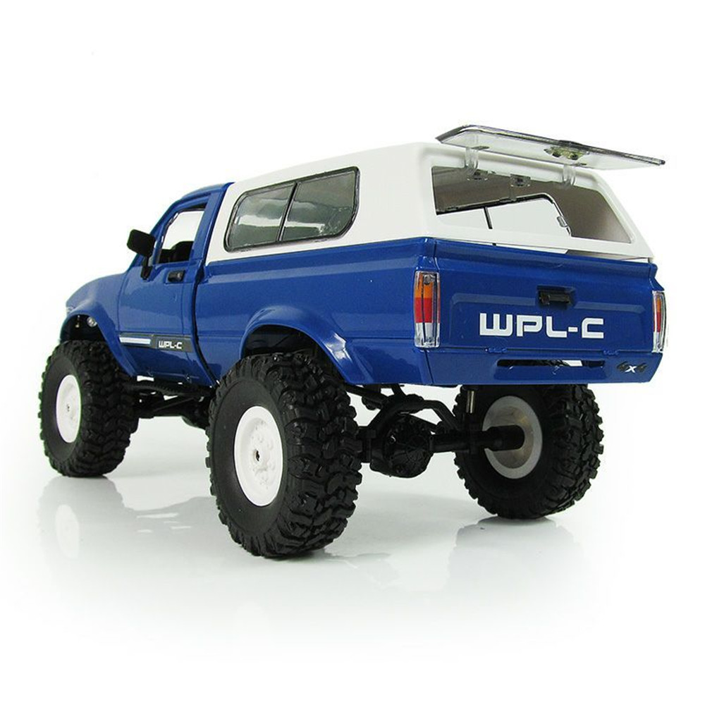 WPL C-24 1/16 4WD 2.4G Military Truck Buggy Crawler Off Road RC Car 2CH RTR Toy Kit - Photo: 7