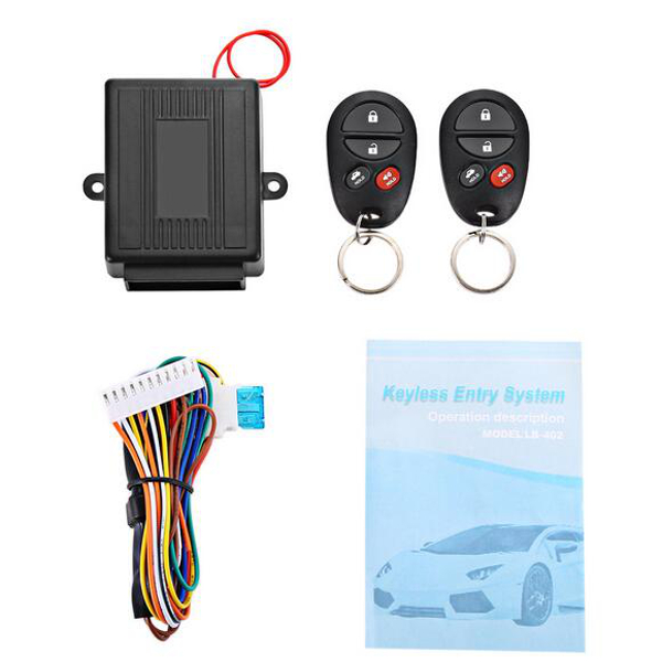 

Lanbo LB-402/L289 Keyless Car Central Locking Car Alarm System Entry System