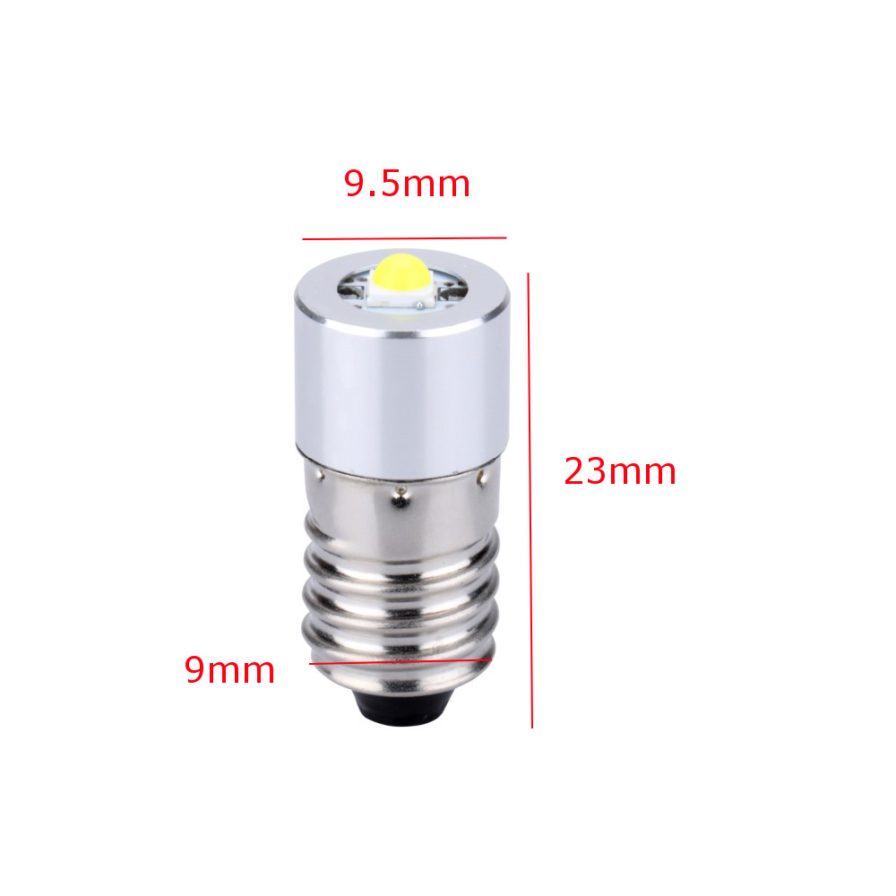 New E10 1W/3W LED Flashlight Replacement Bulb Torch Light DC 3-18V ...