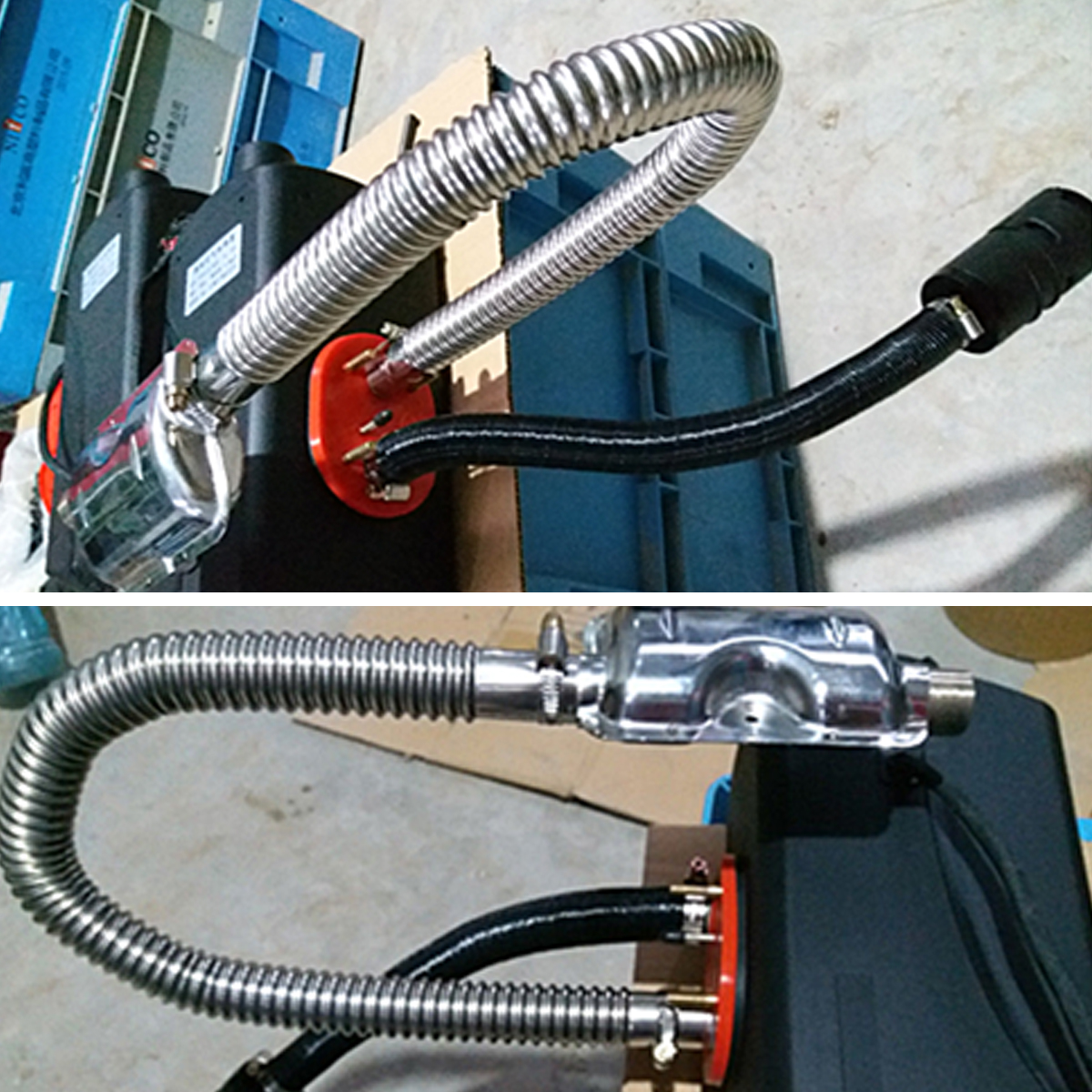 Car Parking Air Heater Tank Exhaust Pipe Diesel Gas Vent Hose Stainless Steel Tube