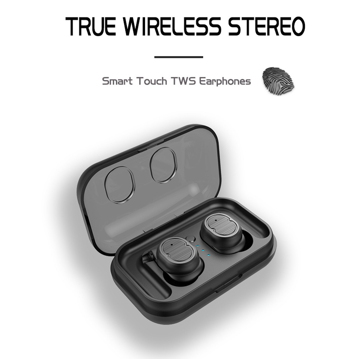 [Bluetooth 5.0] TWS Touch Control True Wireless Earphone HIFI Stereo IPX5 Waterproof Earbuds Headset 23