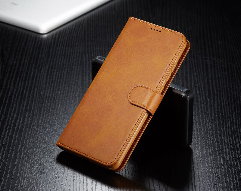 Bakeey Magnetic Flip with Card Slots Wallet Shockproof Full Cover PU Leather Protective Case for Xiaomi Redmi 9 Non-original