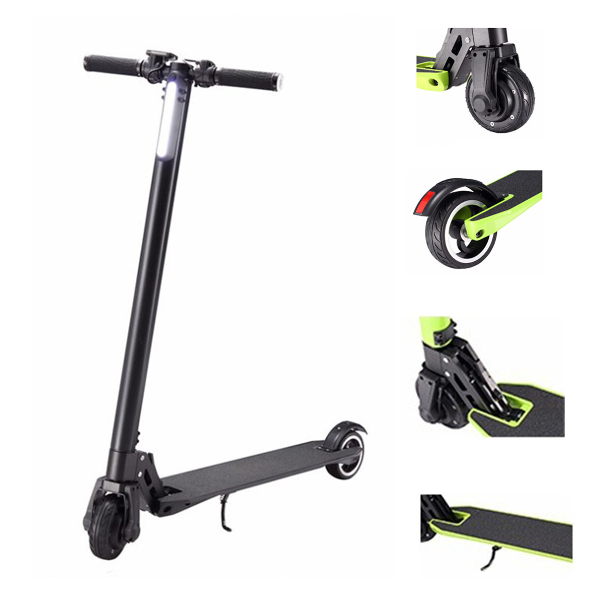 

ALFAS 250W Aluminum Alloy Folding Electric Scooter Intelligent Bicycle Bike 20KM Max Speed 12-18KM Life