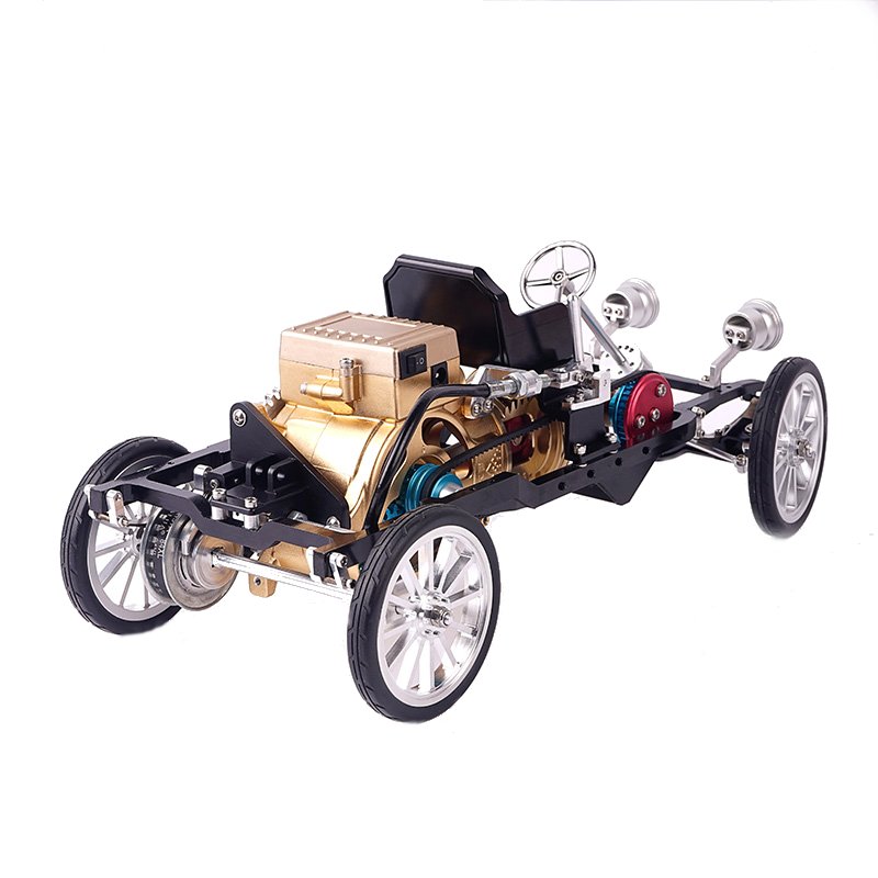 Teching Car Model Single Cylinder Engine Aluminum Alloy Model Gift Collection Toys 19